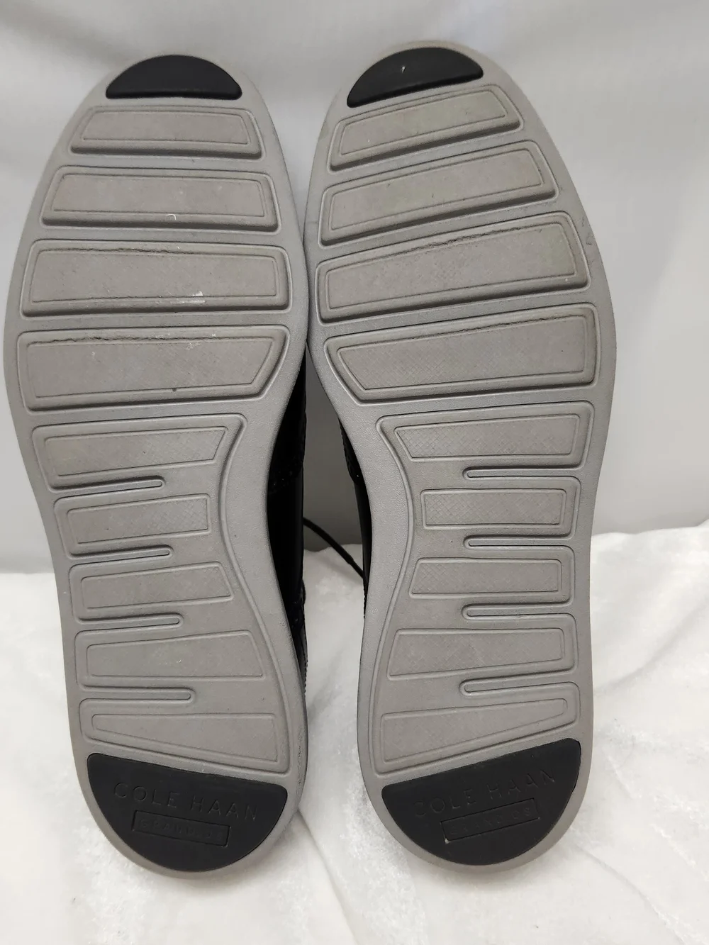 Cole Haan Black Wingtip Derby with Contrasting Sole